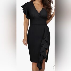 Elegant Black Women's Dress.
Will fit XL runs small